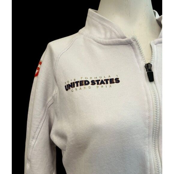 Women's Large Full Zip Sweatshirt Formula One Circuit of the Americas Jacket TX - Picture 3 of 10